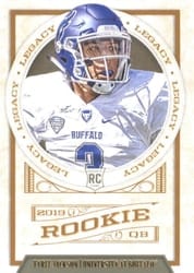 2019 Panini Legacy Base Set Tyree Jackson #162 card