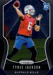 2019 Panini Prizm Base Set Tyree Jackson #321 card