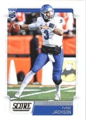 2019 Score Base Set Tyree Jackson #409 card
