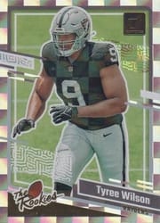 2023 Donruss The Rookies Tyree Wilson #3 card