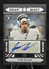 2024 Panini Photogenic Snapshots Autographs Tyree Wilson #SSA-TWI card