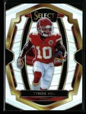 2018 Panini Select Tyreek Hill #108 card