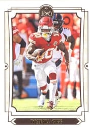 2019 Panini Legacy Base Set Tyreek Hill #54 card