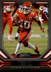 2019 Panini Playbook Base Set Tyreek Hill #40 card