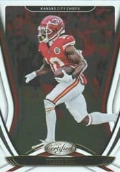 2020 Panini Certified Base Set Tyreek Hill #54 card
