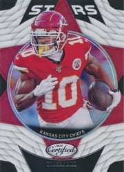 2020 Panini Certified Stars Tyreek Hill #CS-TH card