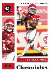 2020 Panini Chronicles Base Set Tyreek Hill #48 card