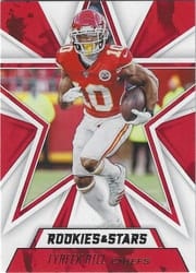 2020 Panini Rookies & Stars Base Set Tyreek Hill #41 card
