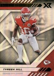 2020 Panini XR Base Set Tyreek Hill #17 card