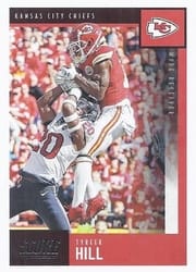 2020 Score Base Set Tyreek Hill #133 card