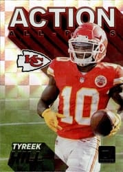 2021 Donruss Action All-Pros Tyreek Hill #AP7 card