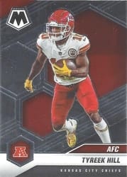 2021 Panini Mosaic Base Set Tyreek Hill #238 card