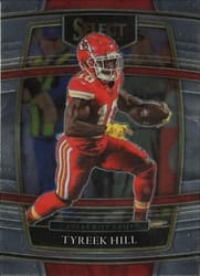 2021 Panini Select Base Set Tyreek Hill #18 card