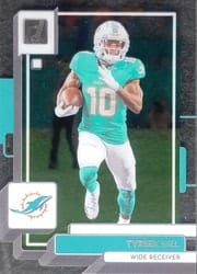 2022 Clearly Donruss Base Set Tyreek Hill #31 card