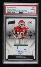 2022 Panini Certified Super Bowl Signatures Tyreek Hill #SBLIV-TH card