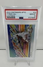2022 Panini Contenders Optic Legitness Tyreek Hill #L-8 card