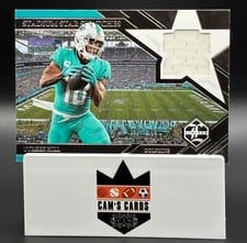 2022 Panini Limited Stadium Star Swatches Tyreek Hill #SSS-TH card