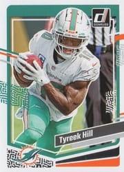 2023 Donruss Base Set Tyreek Hill #187 card