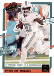 2023 Donruss Highlights Tyreek Hill #H-TH card