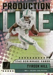 2023 Donruss Production Line Tyreek Hill #PDL-13 card