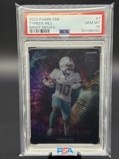 2023 Panini One Night Moves Tyreek Hill #1 card