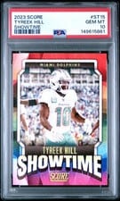 2023 Score Showtime Tyreek Hill #ST-15 card