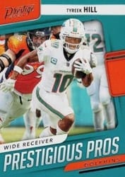 2024 Panini Prestige Prestigious Pros Tyreek Hill #PP-THL card