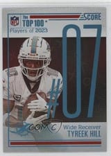 2024 Score Top 100 Tyreek Hill #7 card