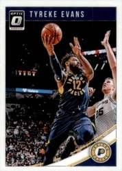 2018-19 Donruss Optic Base Set Tyreke Evans #102 card