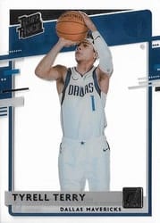 2020-21 Clearly Donruss Base Set Tyrell Terry #57 card