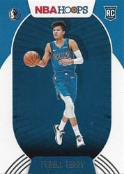 2020-21 Hoops Base Set Tyrell Terry #218 card