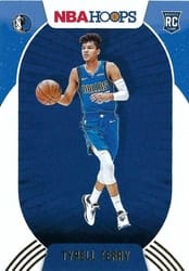 2020-21 Hoops Winter Base Set Tyrell Terry #218 card