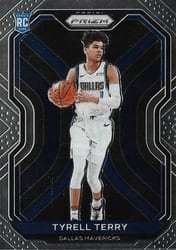 2020-21 Panini Prizm Base Set Tyrell Terry #259 card