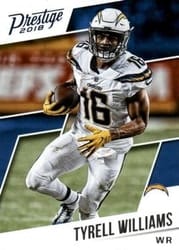 2018 Panini Prestige Base Set Tyrell Williams #32 card