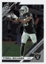 2019 Donruss Optic Base Set Tyrell Williams #76 card