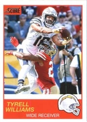 2019 Score Base Set Tyrell Williams #29 card