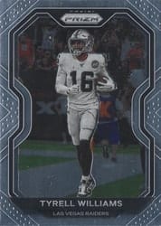 2020 Panini Prizm Base Set Tyrell Williams #133 card