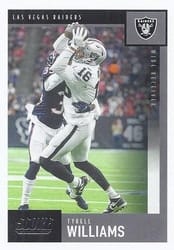 2020 Score Base Set Tyrell Williams #154 card