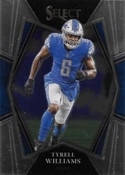 2021 Panini Select Base Set Tyrell Williams #113 card