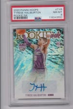 2020-21 Hoops Rookie Ink Tyrese Haliburton #RI-TYR card