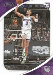 2020-21 Panini Absolute Memorabilia Base Set Tyrese Haliburton #86 card