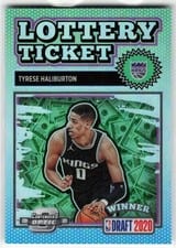 2020-21 Panini Contenders Optic Lottery Ticket Tyrese Haliburton #12 card