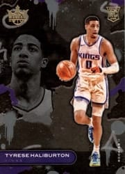 2020-21 Panini Court Kings Base Set Tyrese Haliburton #129 card