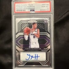 2020-21 Panini Prizm Rookie Penmanship Tyrese Haliburton #RP-THB card