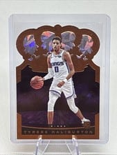 2020 Panini Crown Royale Tyrese Haliburton Crystal #98 card