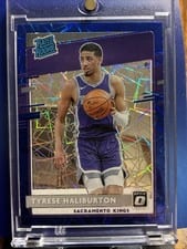 2020 Panini Donruss Optic Tyrese Haliburton #162 card