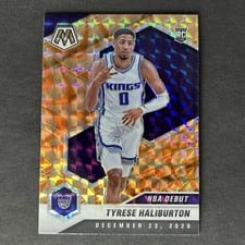 2020 Panini Mosaic Tyrese Haliburton Genesis #264 card