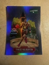 Tyrese Haliburton 2020 Panini Prizm Draft Picks Downtown #D-13 card