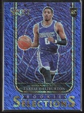 2020 Panini Select Rookie Selections Tyrese Haliburton #3 card