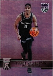 2021-22 Donruss Elite Base Set Tyrese Haliburton #8 card